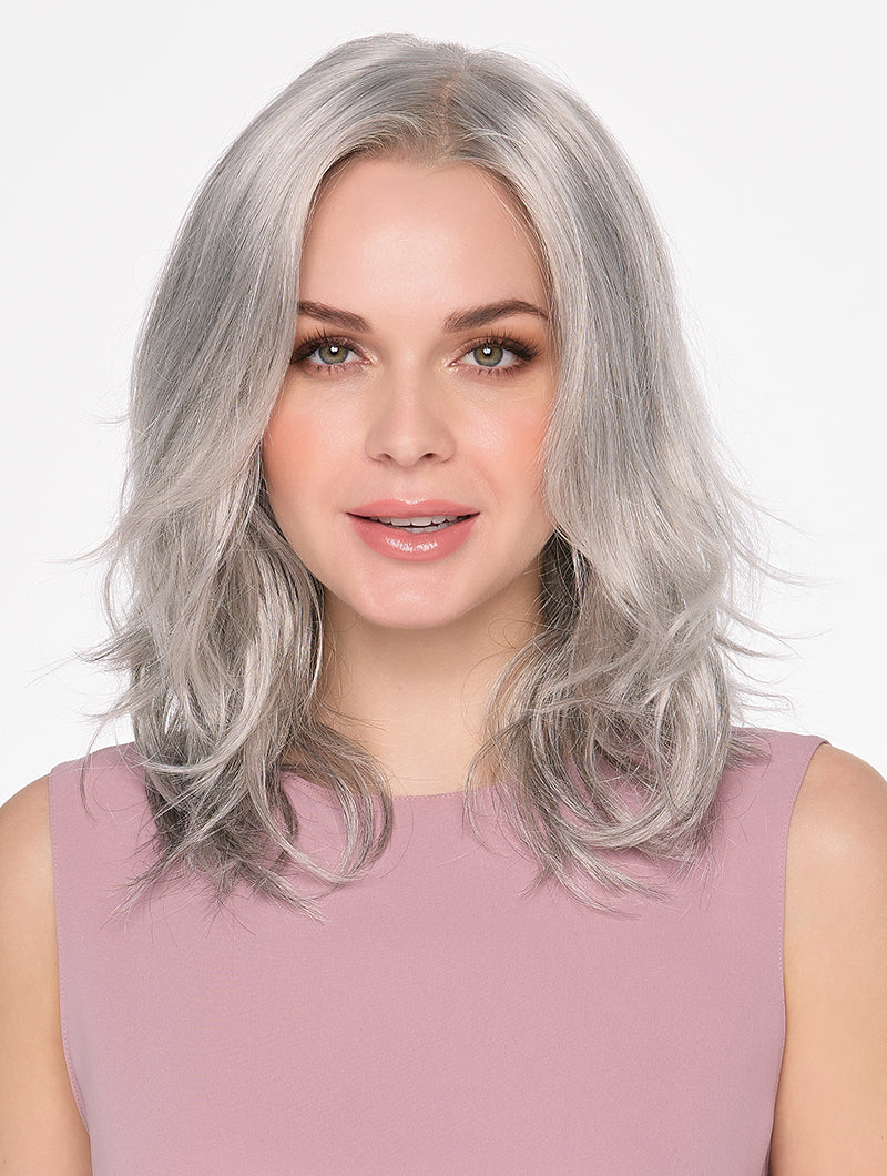 Amanda | Envy | Lace Front Mono Top Cap | Medium Layered | Synthetic
