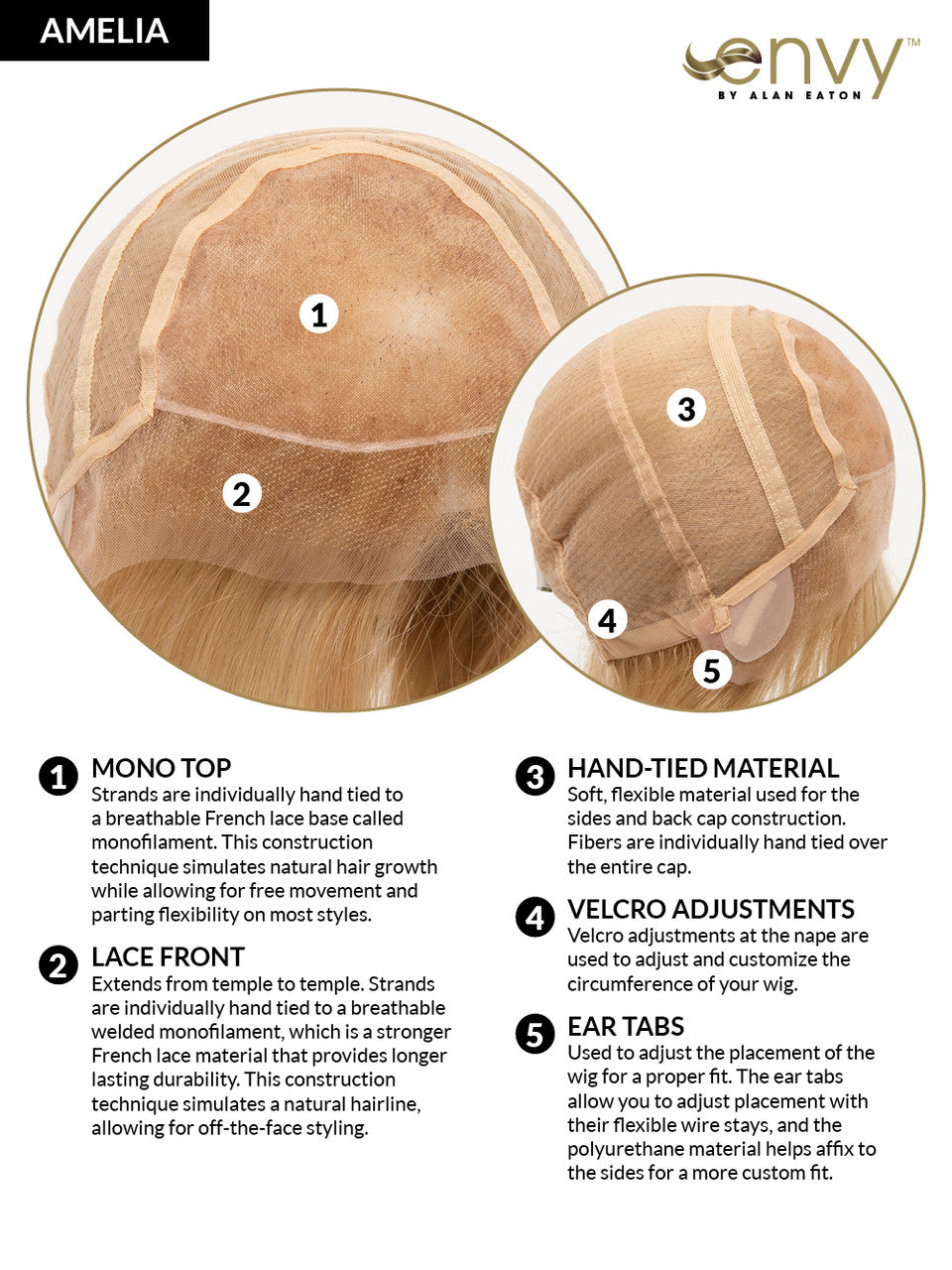 Amelia - Envy Wigs - human hair