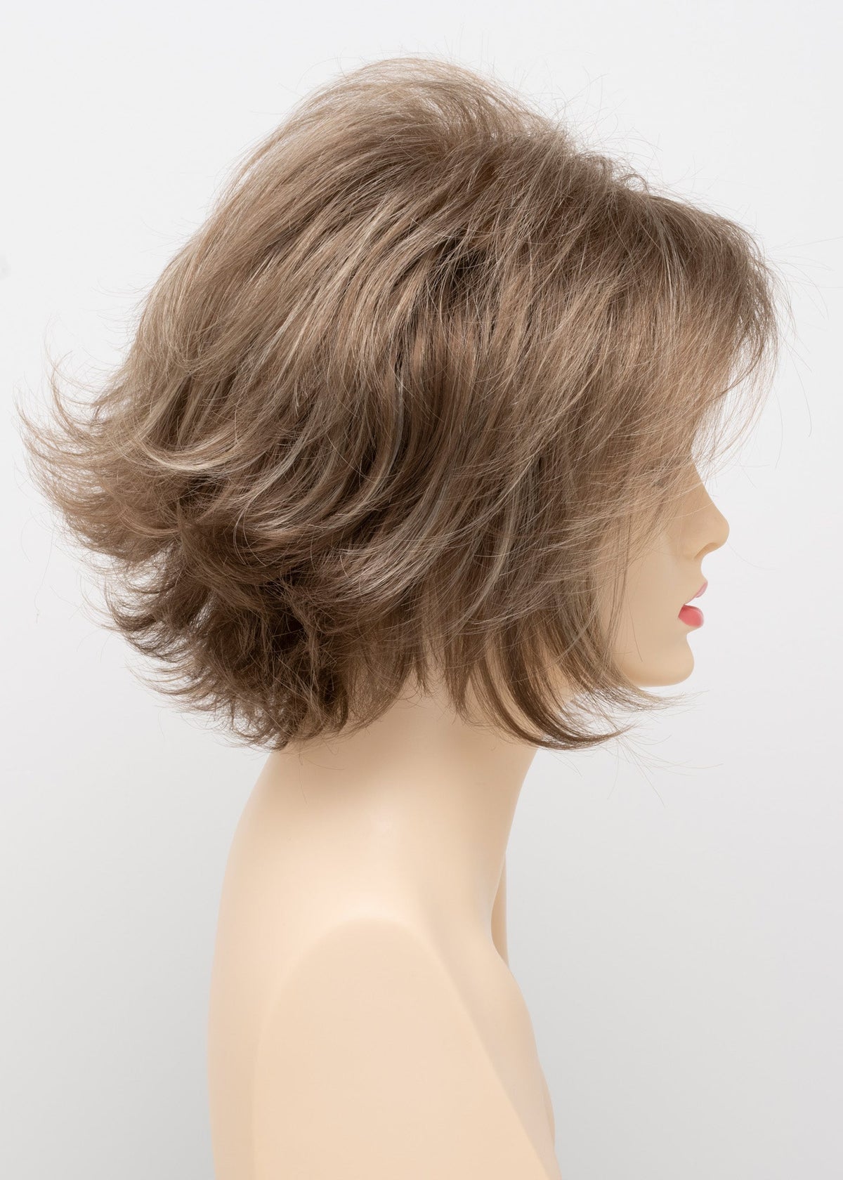 Angie | Envy | Lace Front Mono Top | Short/Medium Bob / Shag | Synthetic