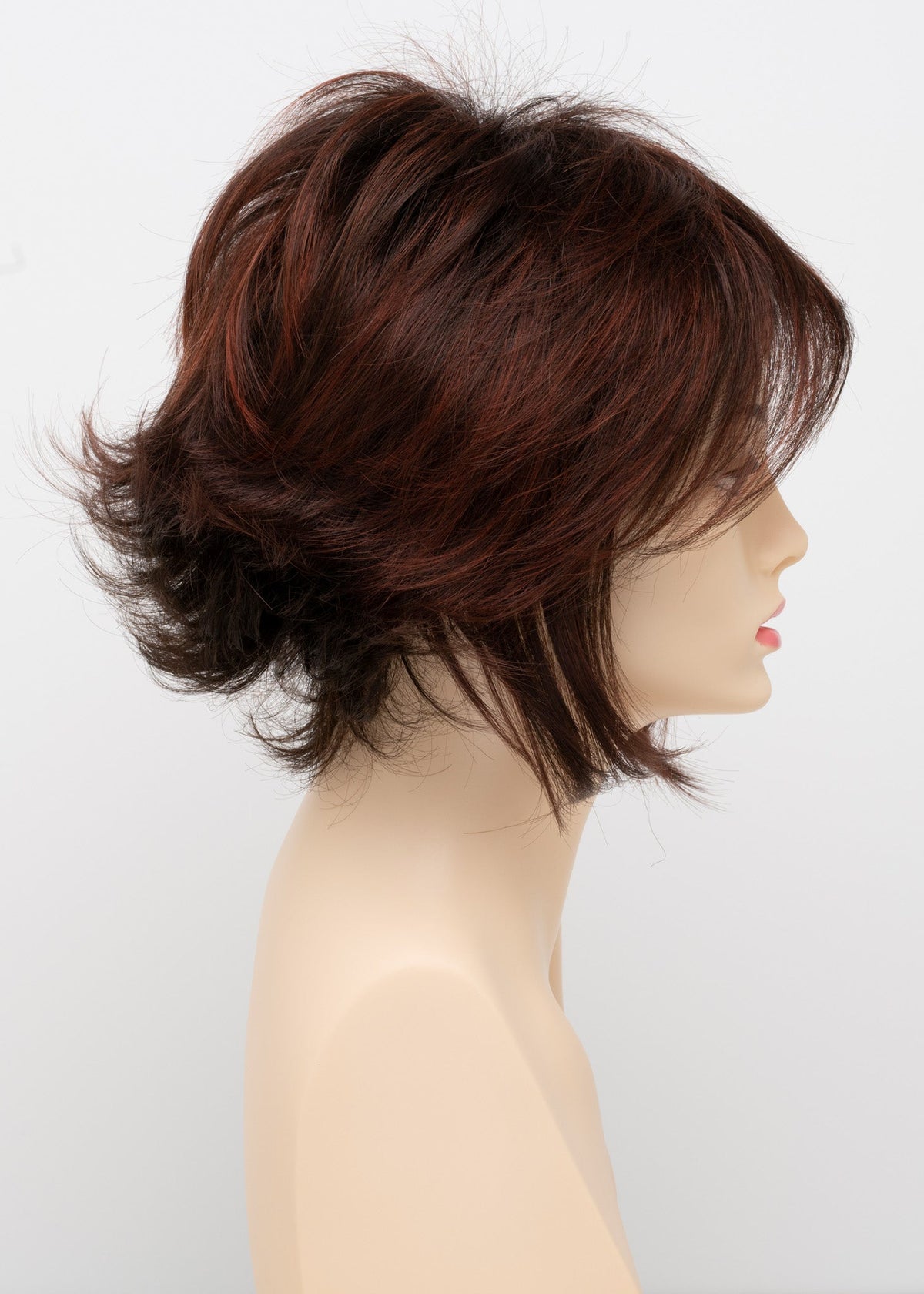 Angie | Envy | Lace Front Mono Top | Short/Medium Bob / Shag | Synthetic