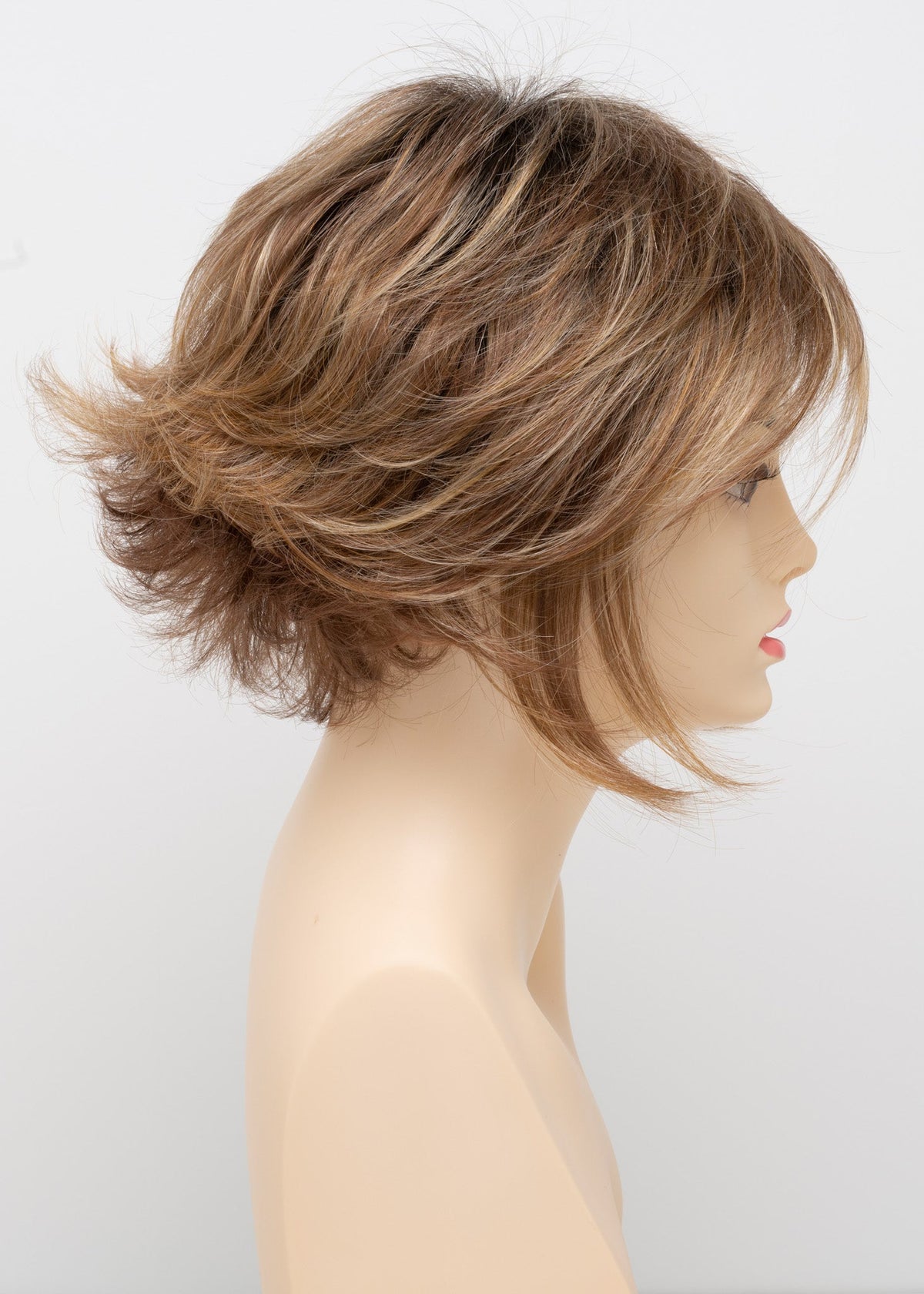 Angie | Envy | Lace Front Mono Top | Short/Medium Bob / Shag | Synthetic