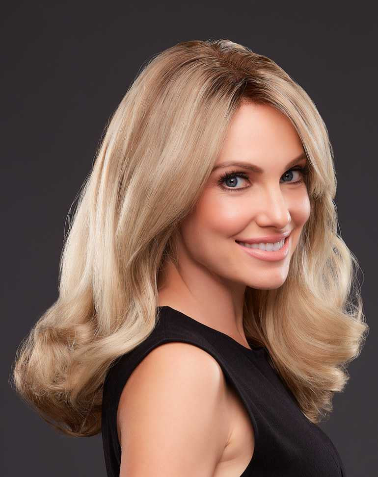 Angie Wig by Jon Renau - Lace Front Mono Hand Tied Remy Human Hair