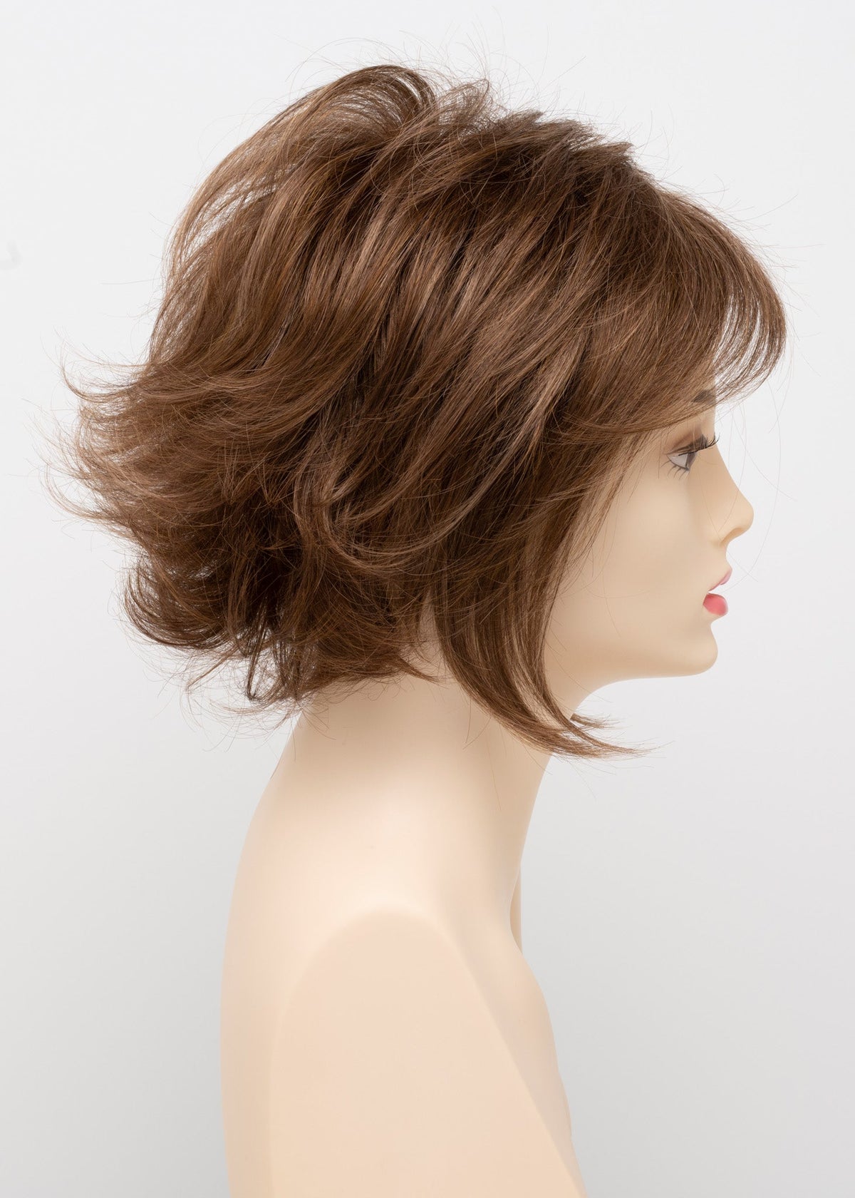 Angie | Envy | Lace Front Mono Top | Short/Medium Bob / Shag | Synthetic