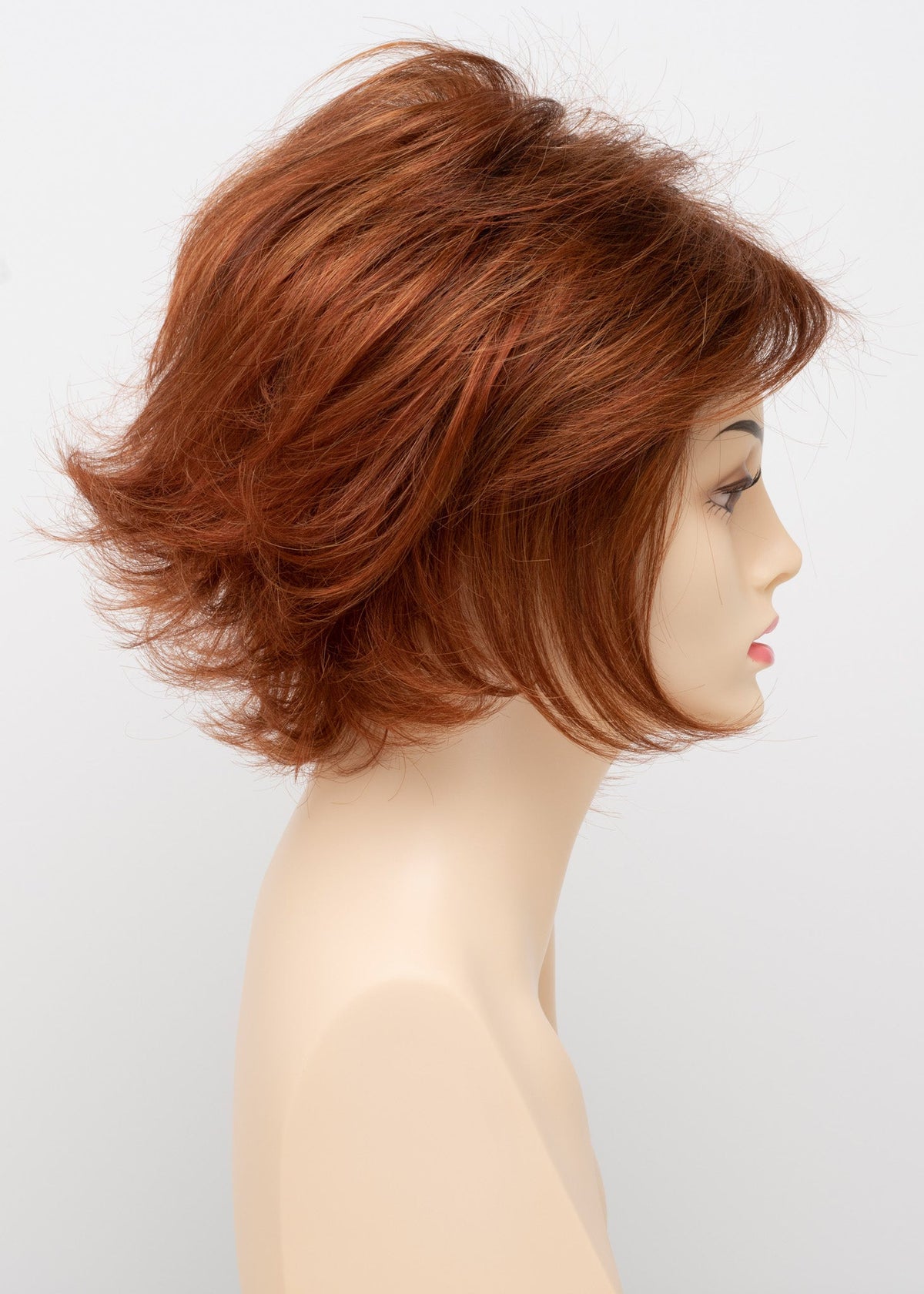 Angie | Envy | Lace Front Mono Top | Short/Medium Bob / Shag | Synthetic