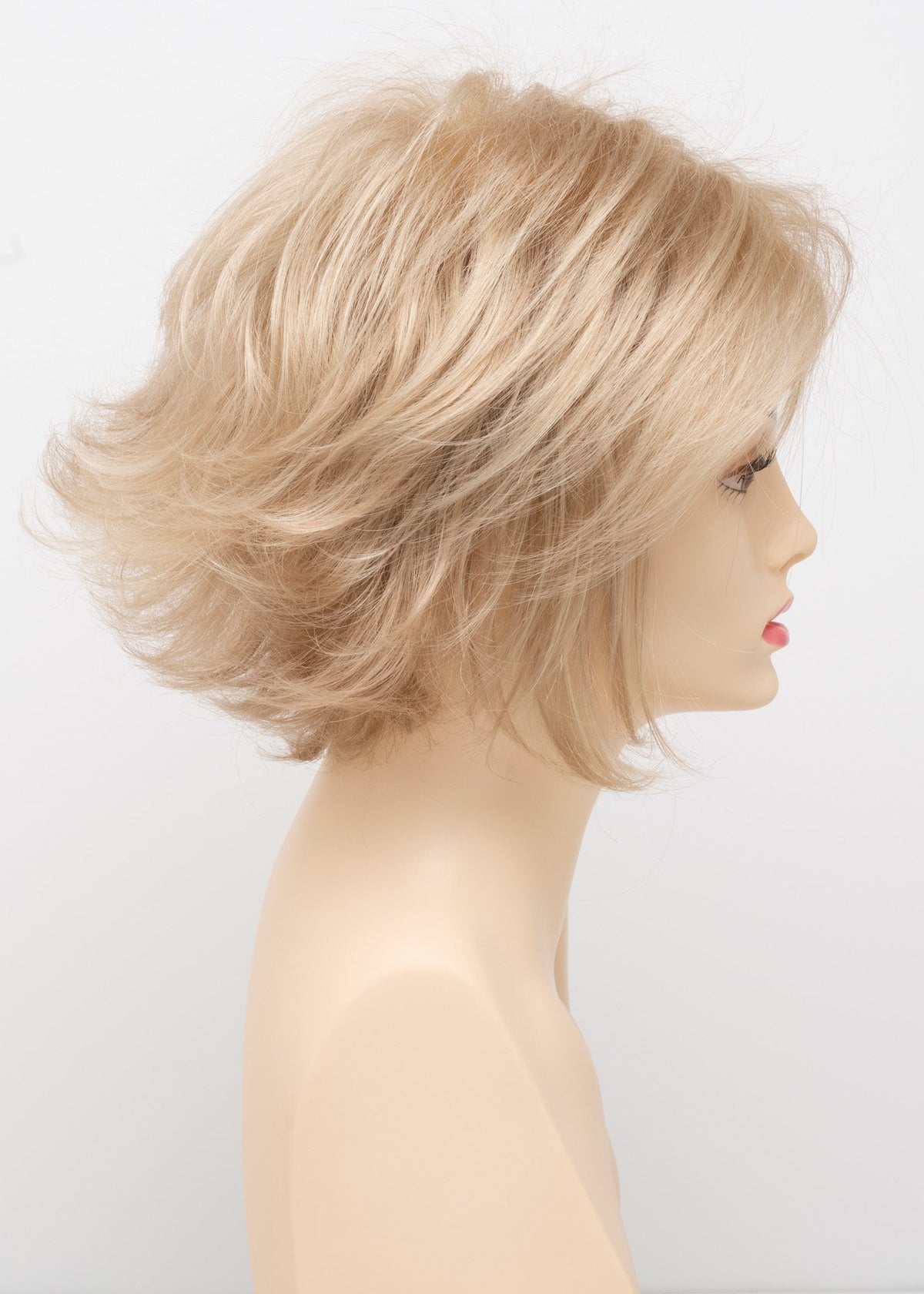 Angie | Envy | Lace Front Mono Top | Short/Medium Bob / Shag | Synthetic