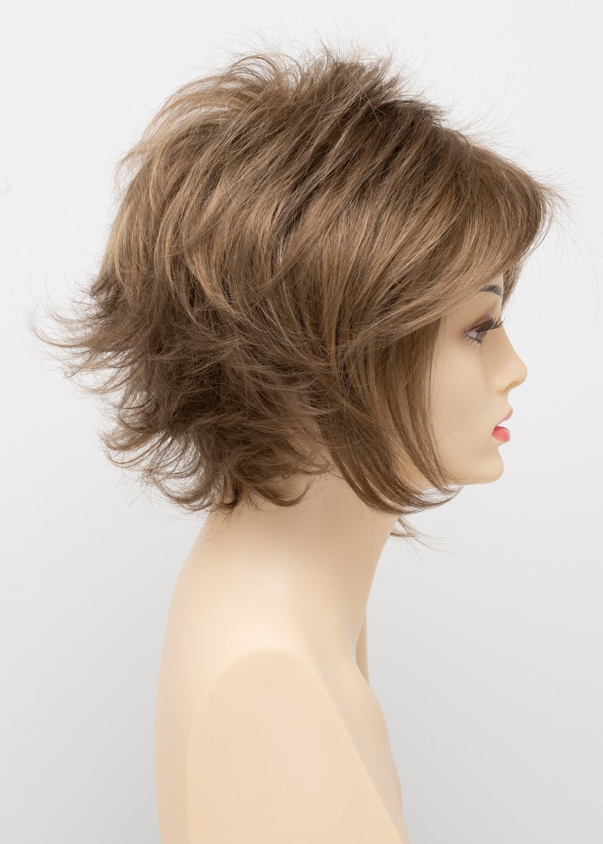 Angie | Envy | Lace Front Mono Top | Short/Medium Bob / Shag | Synthetic