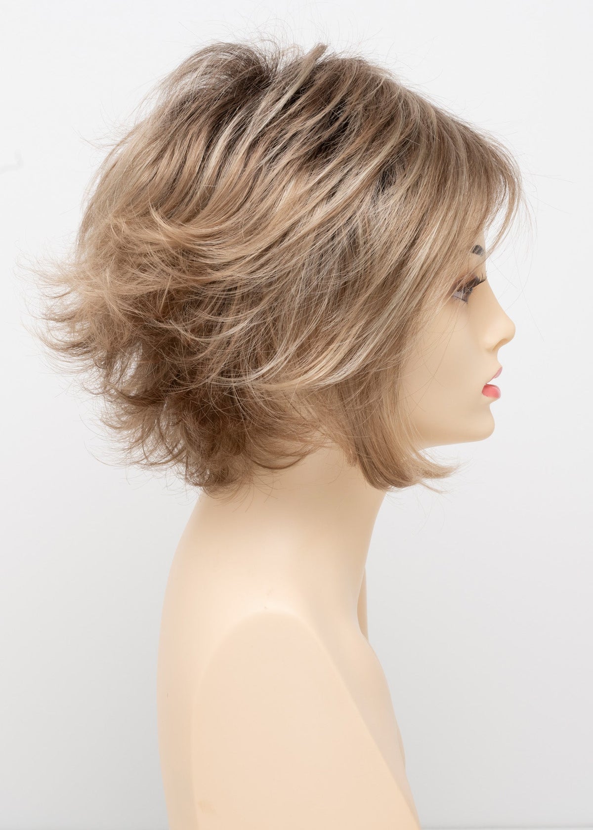 Angie | Envy | Lace Front Mono Top | Short/Medium Bob / Shag | Synthetic
