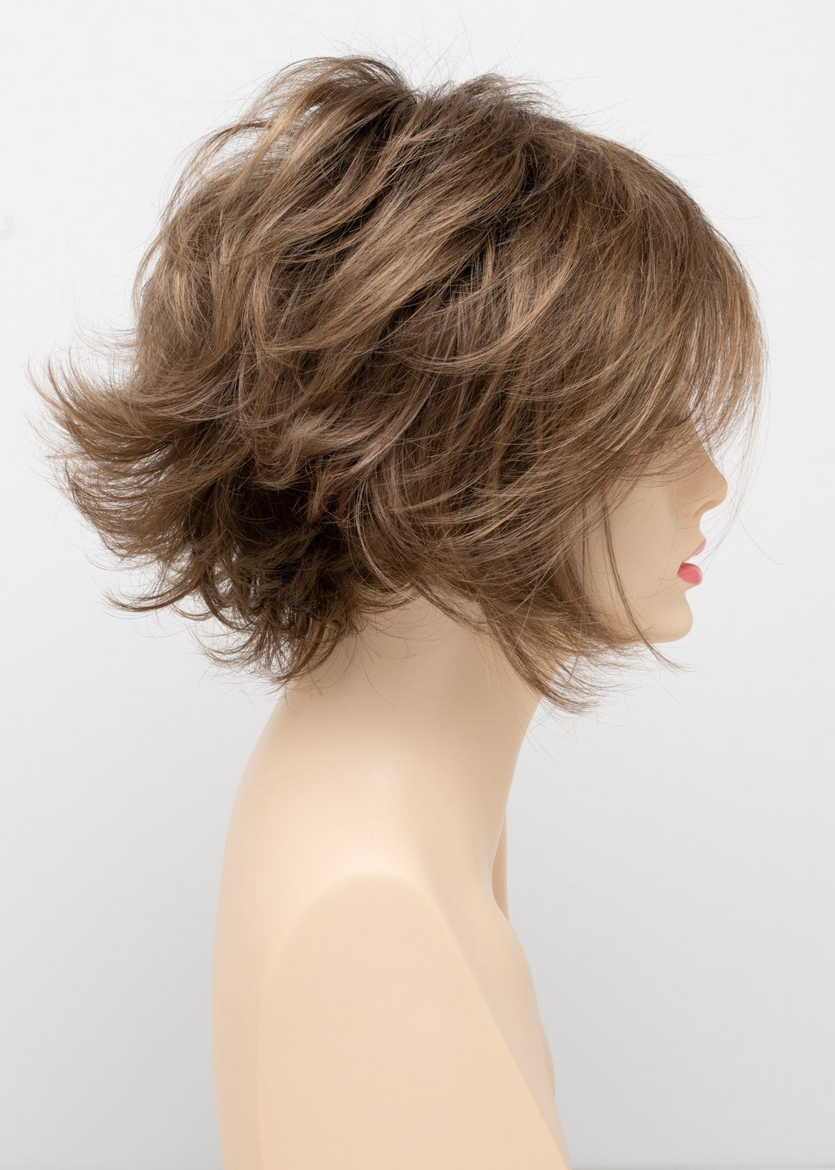 Angie | Envy | Lace Front Mono Top | Short/Medium Bob / Shag | Synthetic