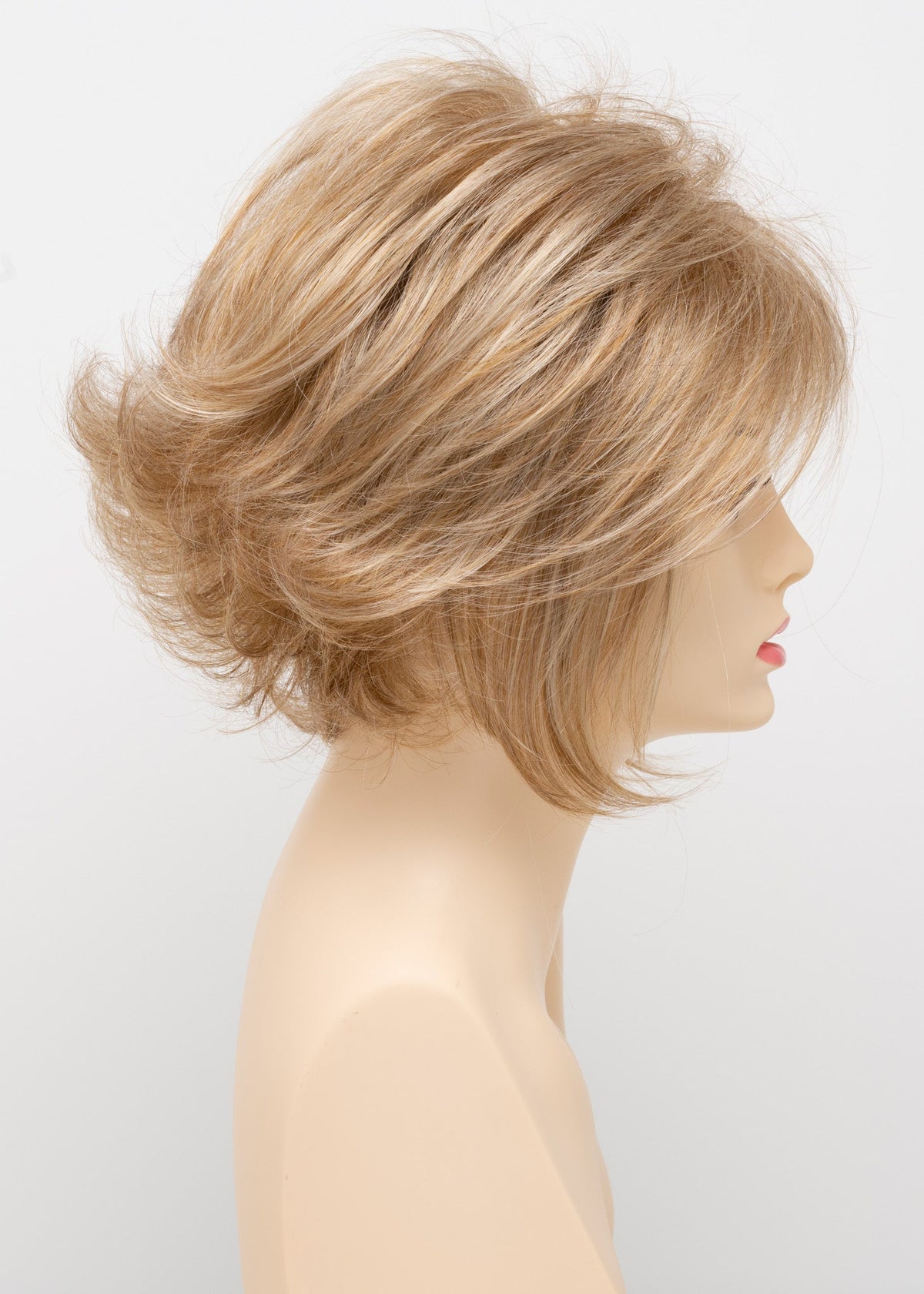 Angie | Envy | Lace Front Mono Top | Short/Medium Bob / Shag | Synthetic
