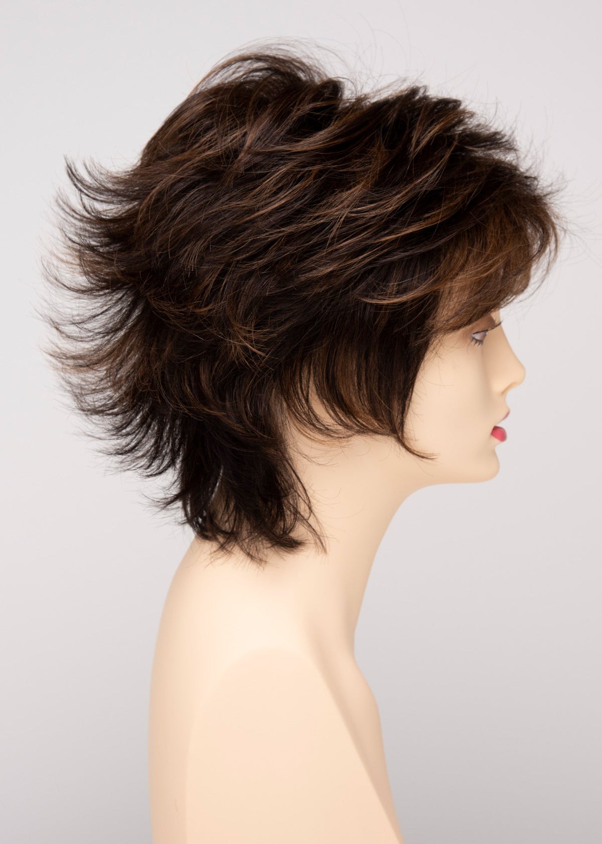 Aria | Envy | Open Top | Short Pixie / Shag | Human Hair Blend