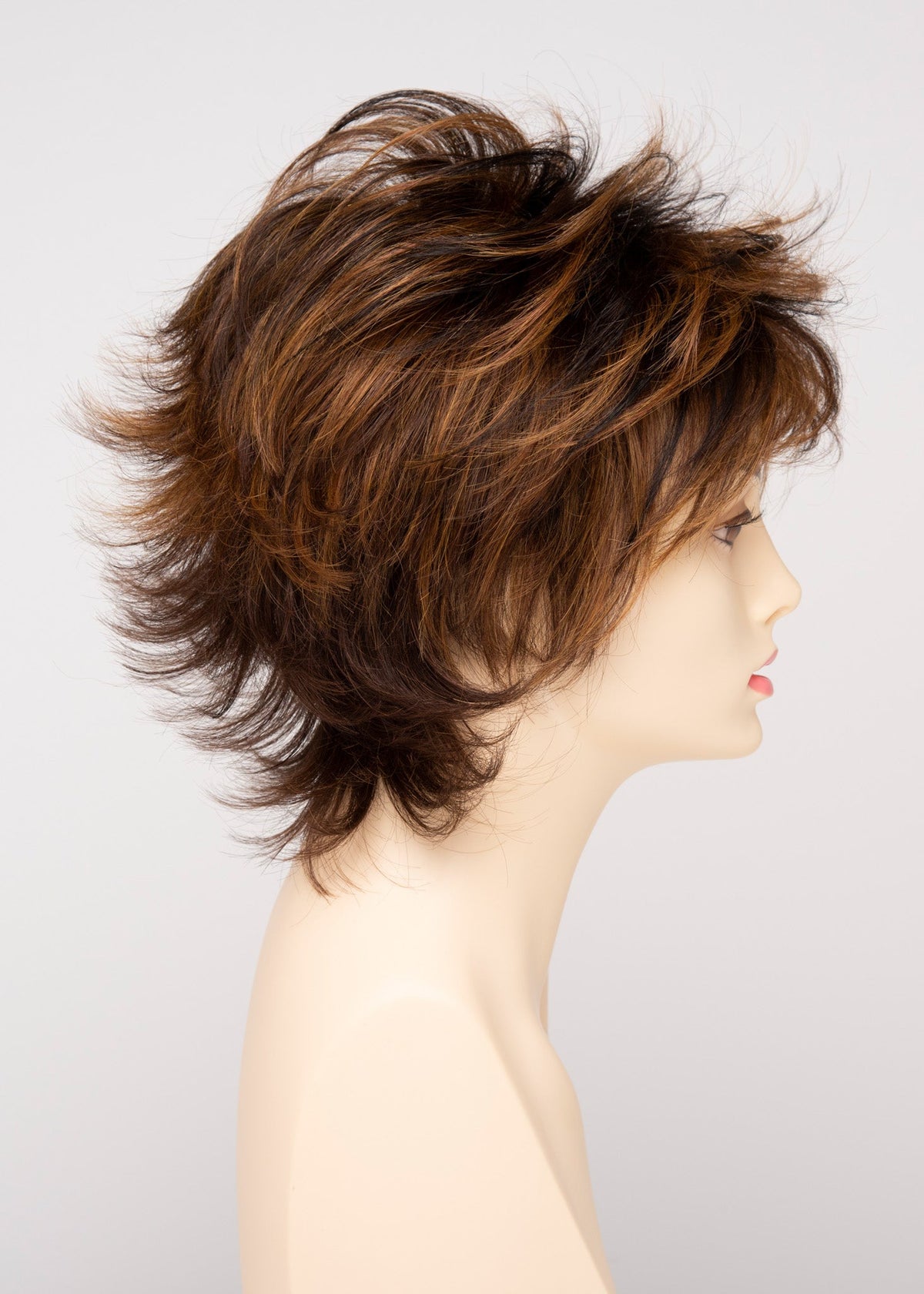 Aria | Envy | Open Top | Short Pixie / Shag | Human Hair Blend