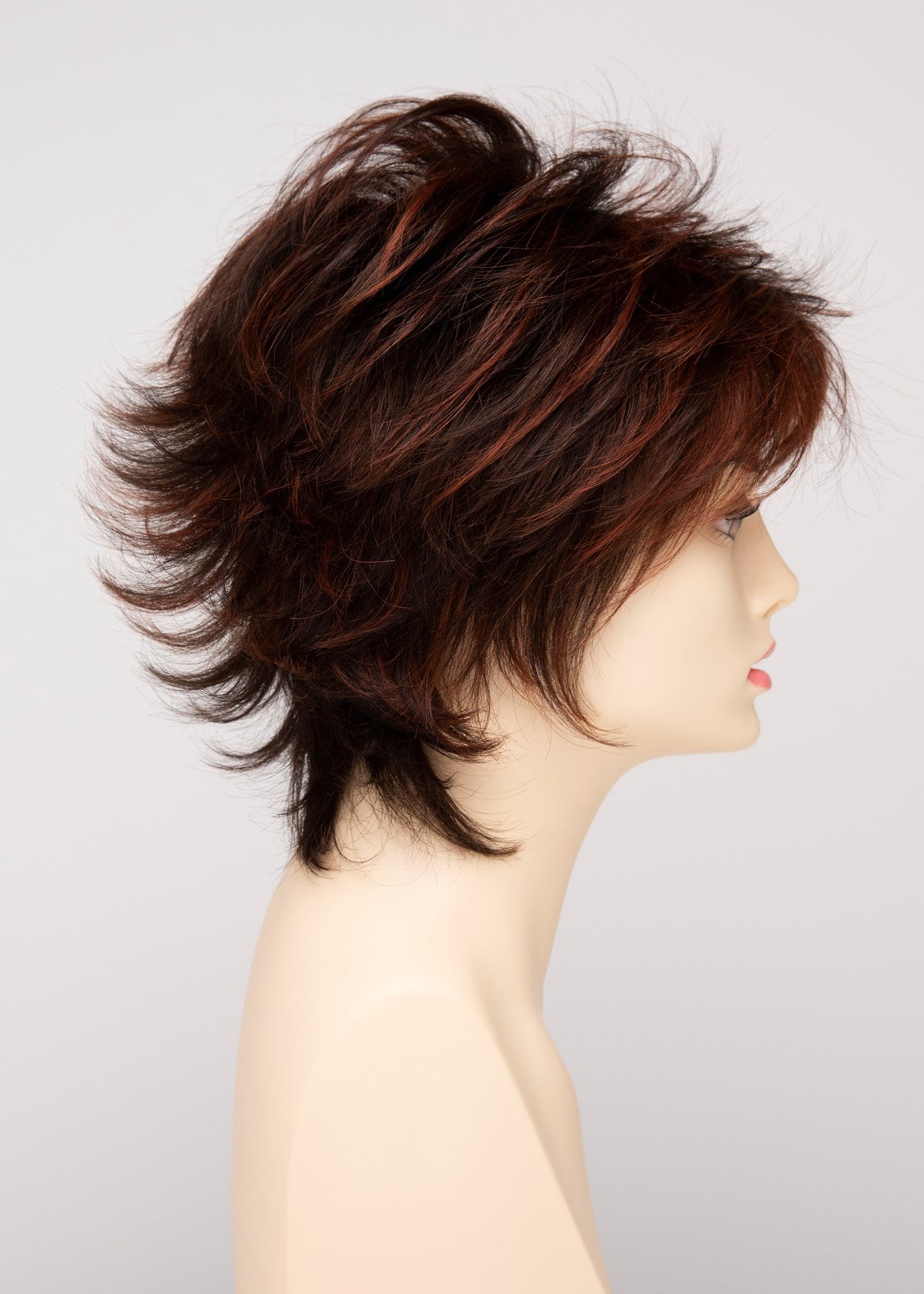 Aria | Envy | Open Top | Short Pixie / Shag | Human Hair Blend