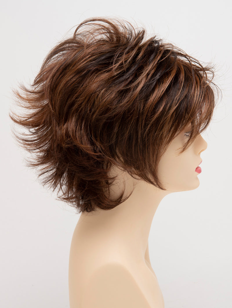 Aria | Envy | Open Top | Short Pixie / Shag | Human Hair Blend