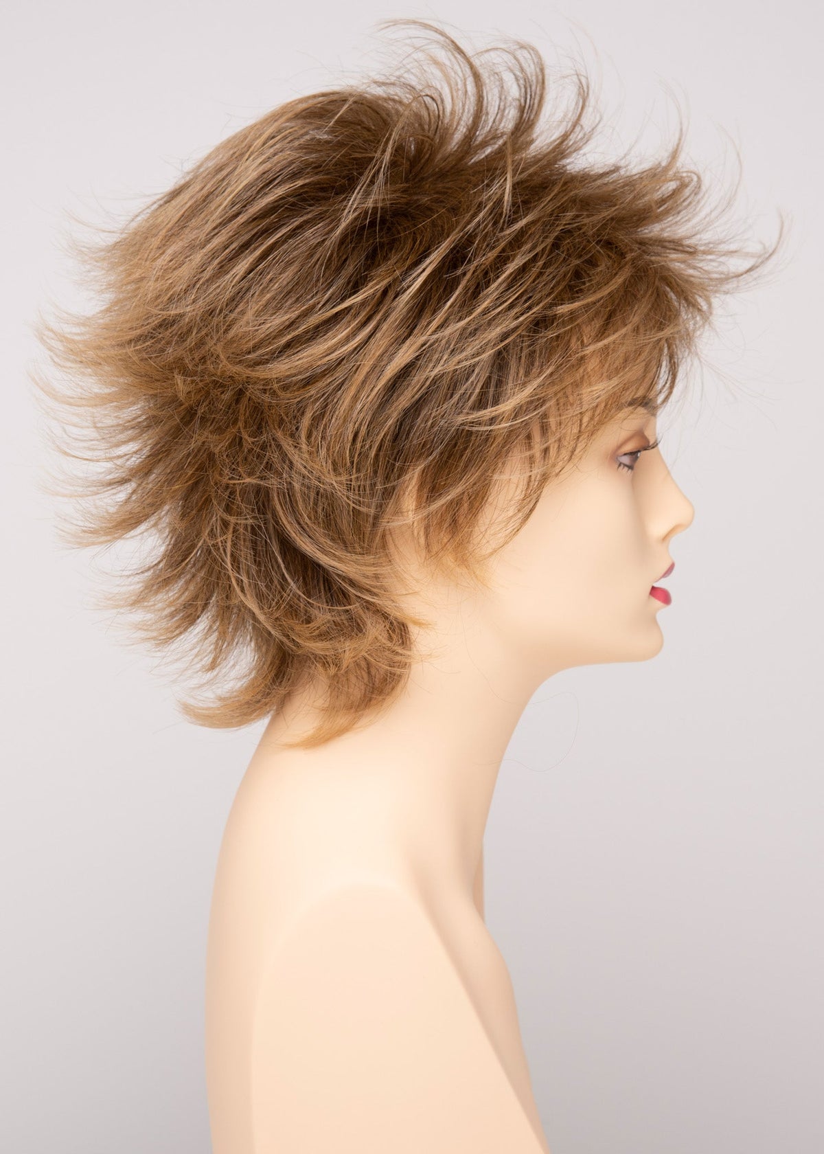 Aria | Envy | Open Top | Short Pixie / Shag | Human Hair Blend