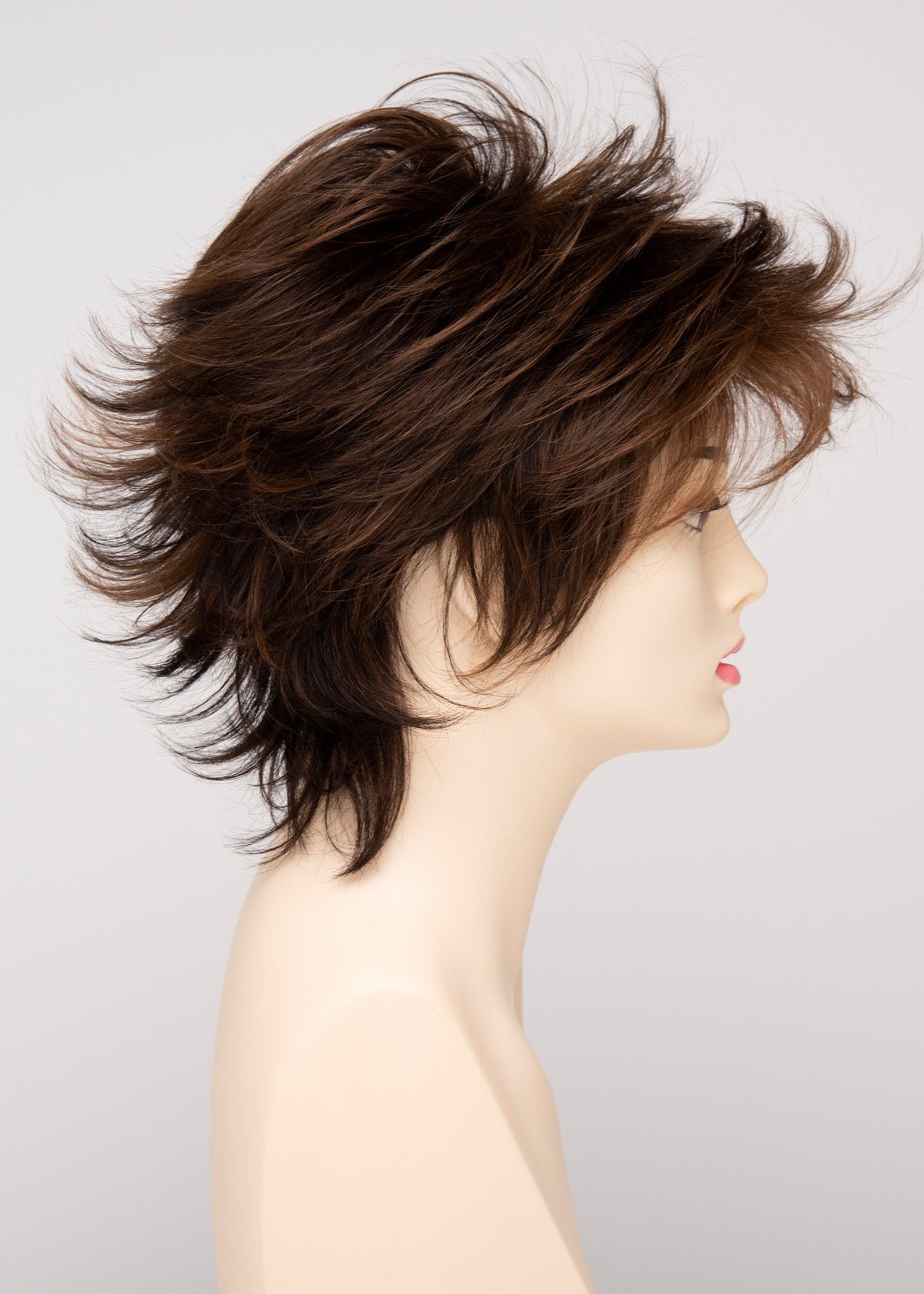 Aria | Envy | Open Top | Short Pixie / Shag | Human Hair Blend