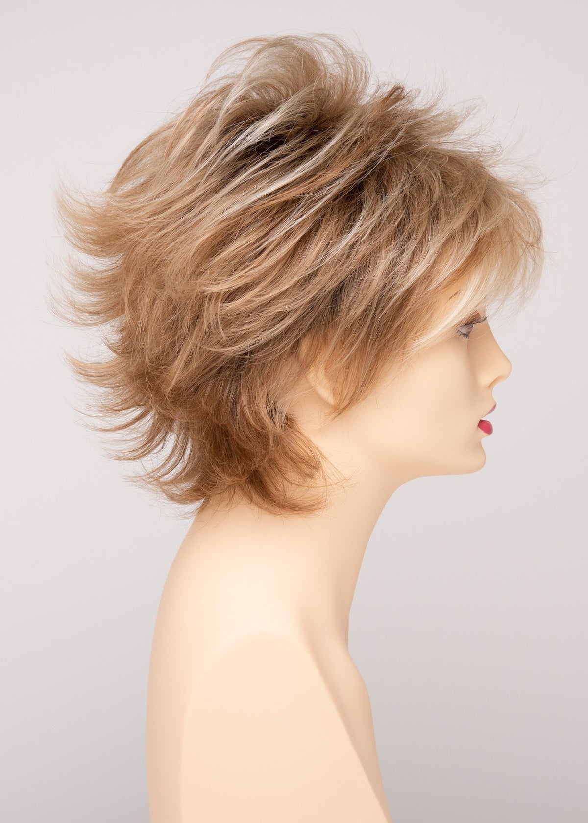 Aria | Envy | Open Top | Short Pixie / Shag | Human Hair Blend