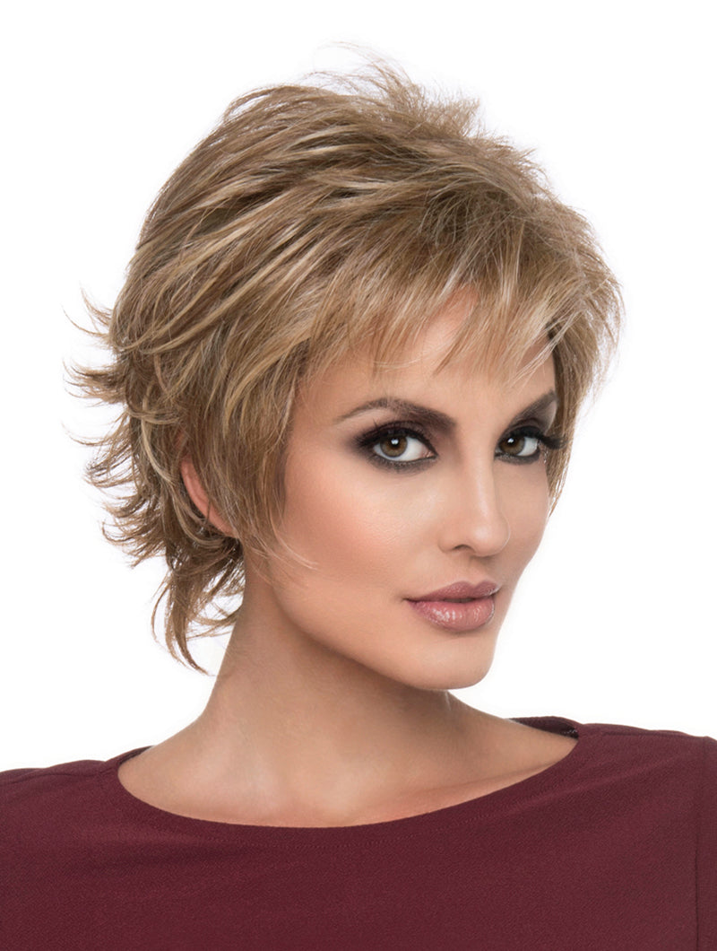 Aria | Envy | Open Top | Short Pixie / Shag | Human Hair Blend