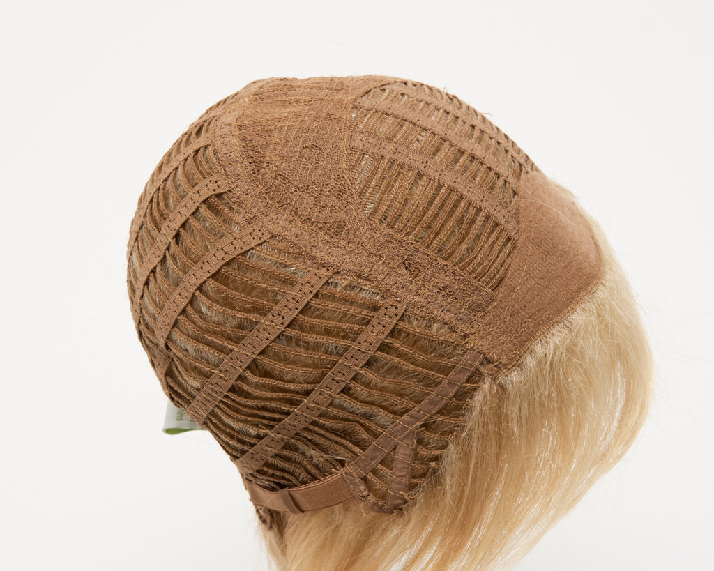 Aria - Envy Wigs - Front view light grey cap