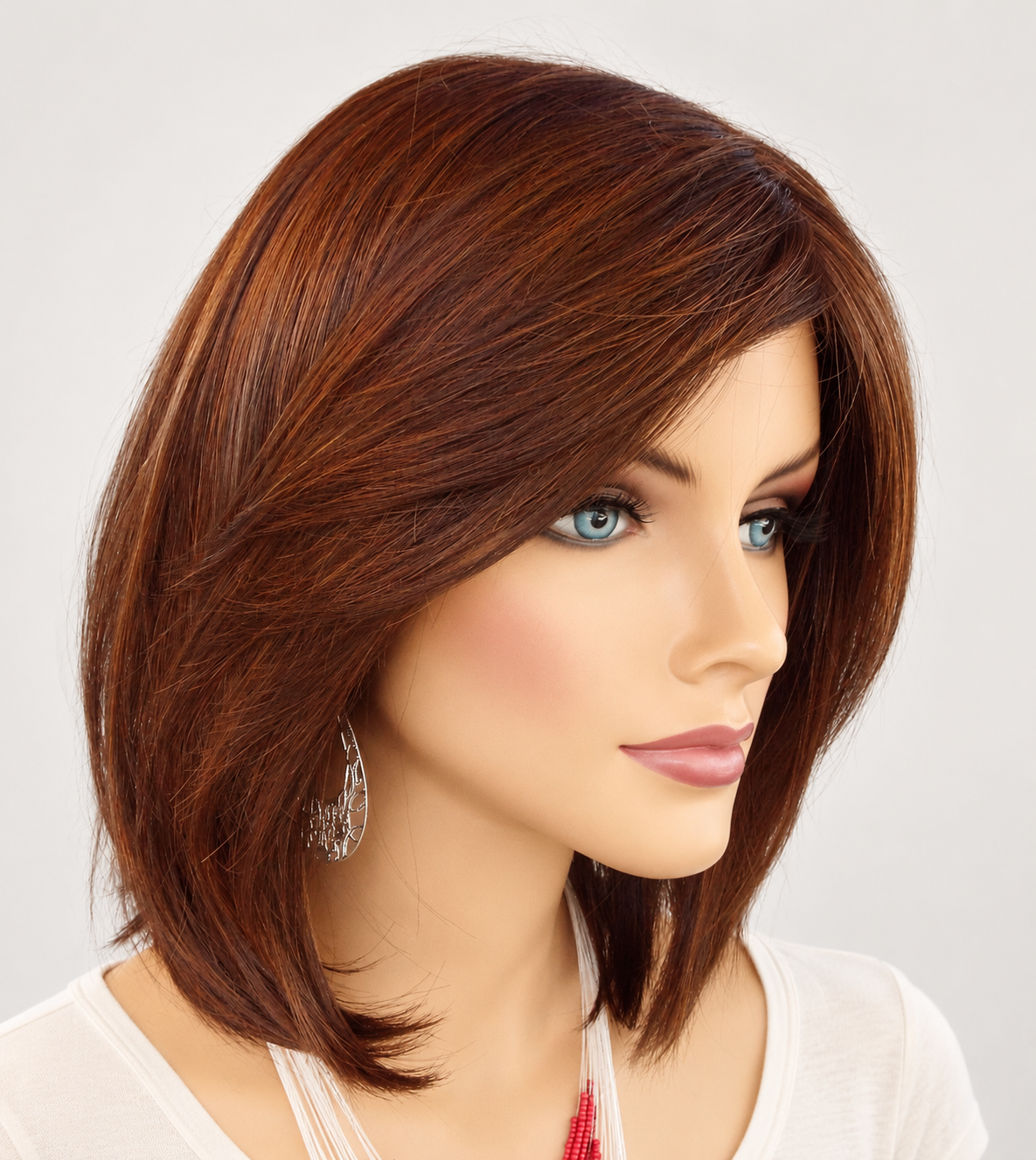 Samantha Wig by Amore - Double Mono Synthetic Ginger Brown