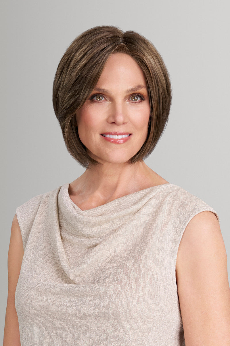 Ava Wig by Jon Renau - Lace Front Mono Hand Tied Bob Synthetic