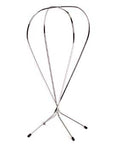 Chrome Wig Stand