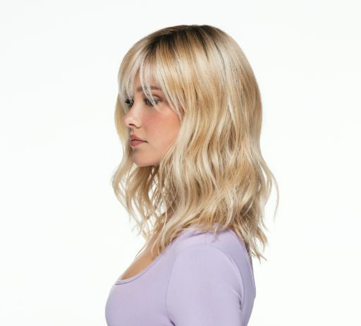 Beach Wave Magic TressAllure Wigs Lux | Mono Top Ear to Ear Lace Front - 4