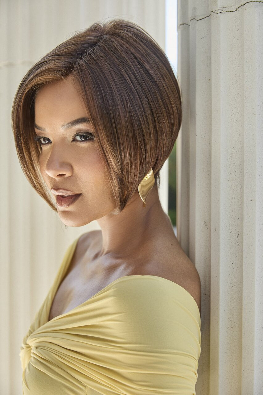 Beau Wig by Noriko - Lace Front Partial Mono Short Synthetic