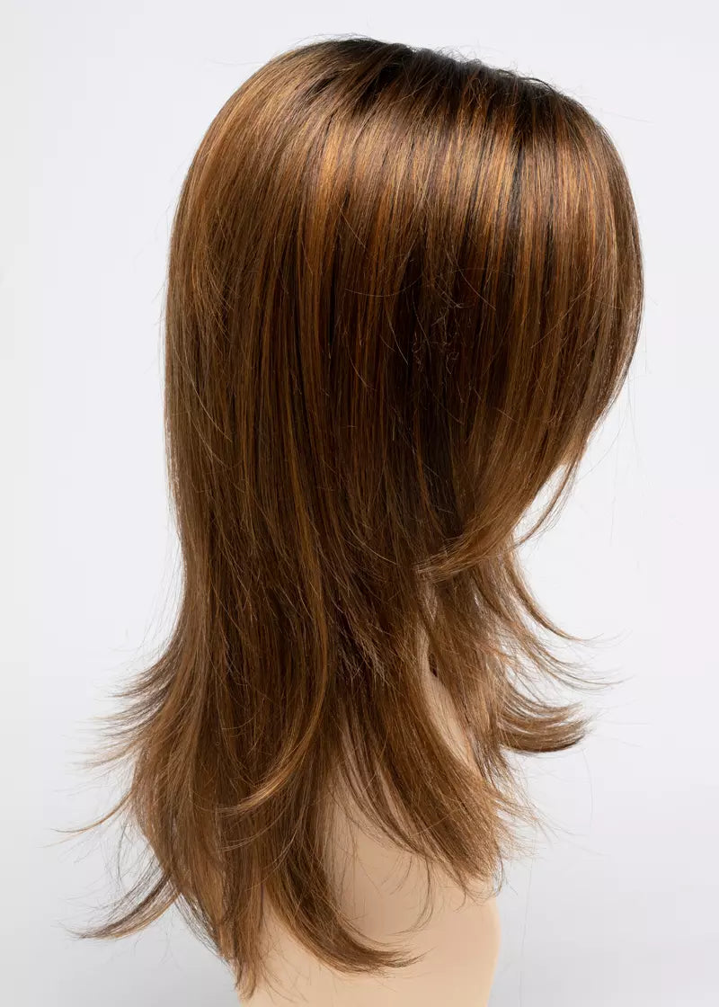 Belinda | Envy | Lace Front Hand-Tied Mono Part | Long Layered | Synthetic