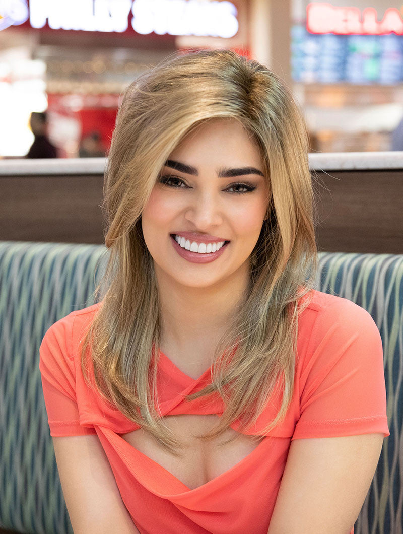 Envy Wigs Belinda Lace Front Cap View Synthetic Hair | sahara blond -2