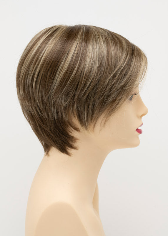 Billie | Envy | Lace Front Mono Top | Short Pixie | Human Hair Blend
