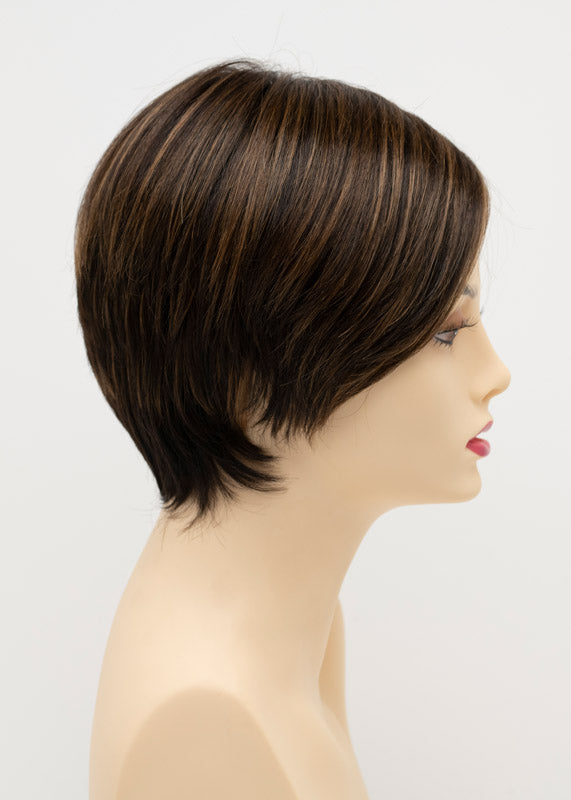 Billie | Envy | Lace Front Mono Top | Short Pixie | Human Hair Blend