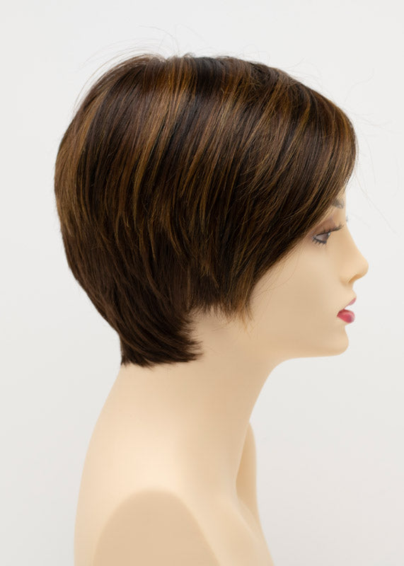 Billie | Envy | Lace Front Mono Top | Short Pixie | Human Hair Blend
