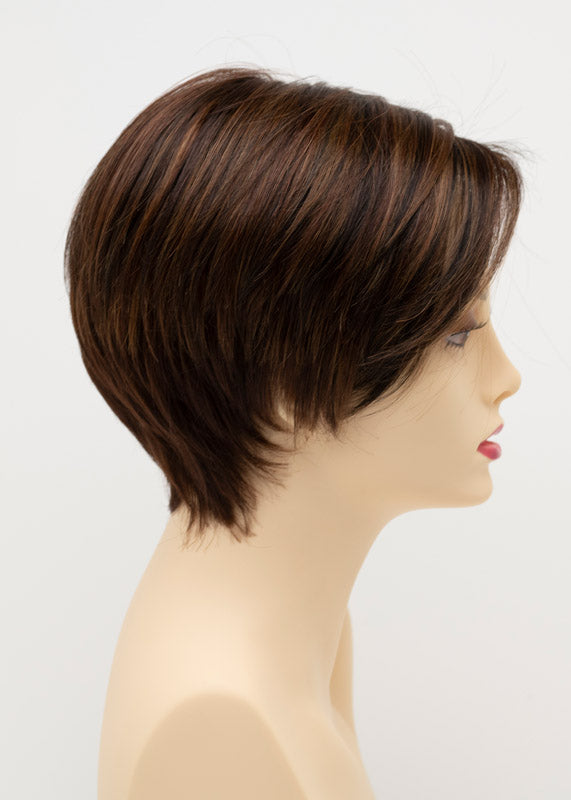 Billie | Envy | Lace Front Mono Top | Short Pixie | Human Hair Blend