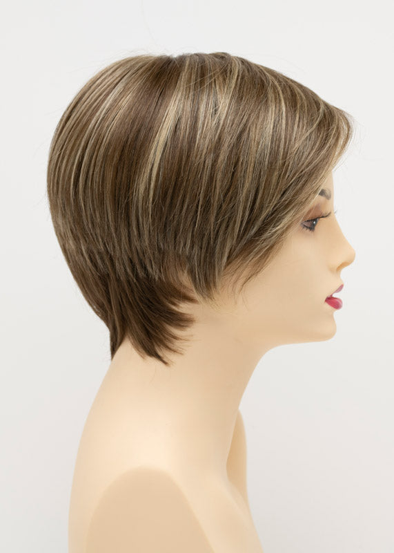 Billie | Envy | Lace Front Mono Top | Short Pixie | Human Hair Blend