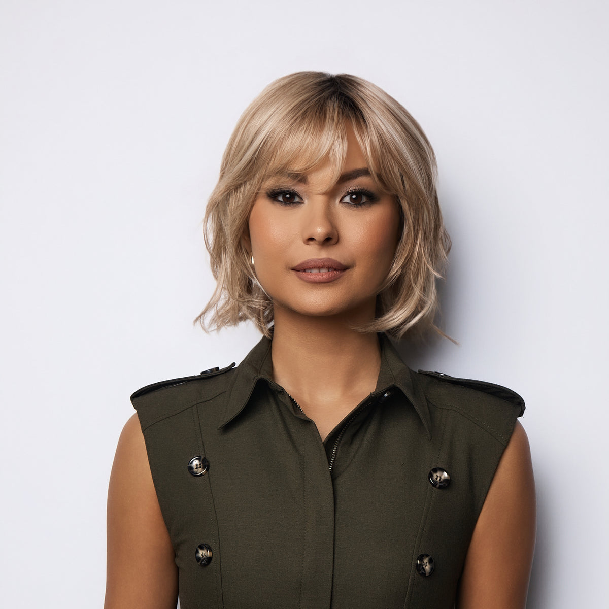 Brann Wig by Rene of Paris - Extended Lace Front Wide Mono Part Heat Friendly