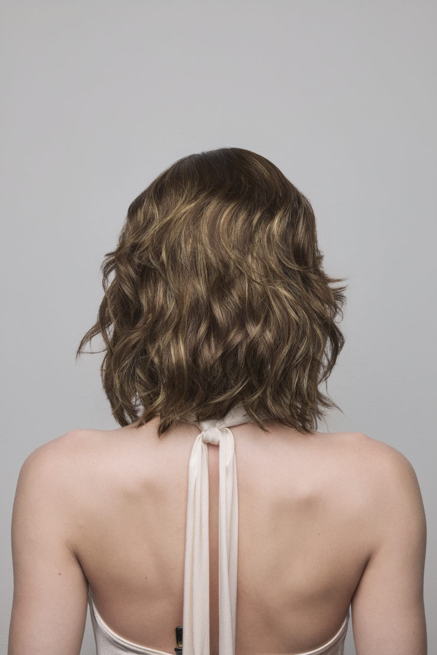 Braylen | Amore Wigs | Lace Front Monotop | back view