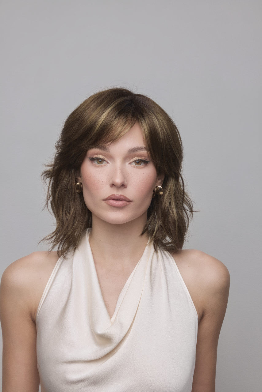 Braylen | Amore Wigs | Lace Front Monotop | Front view