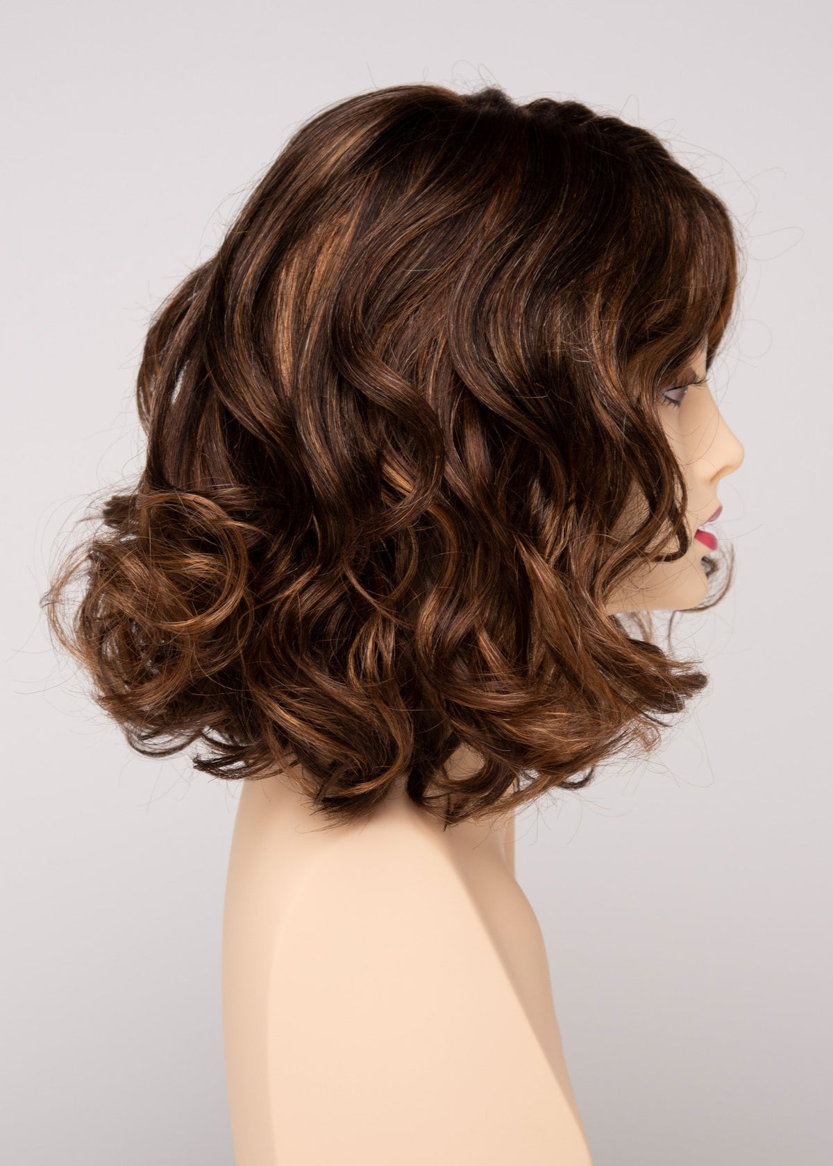Brittaney | Envy | Lace Front Mono Top | Medium Layered Bob / Lob | Synthetic