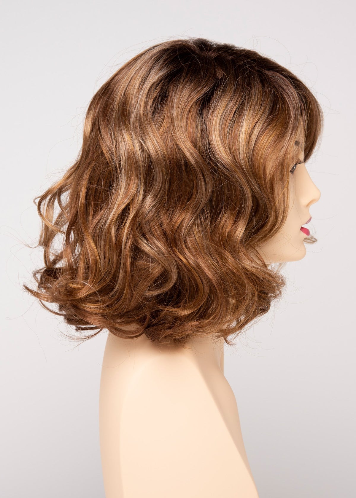 Brittaney | Envy | Lace Front Mono Top | Medium Layered Bob / Lob | Synthetic