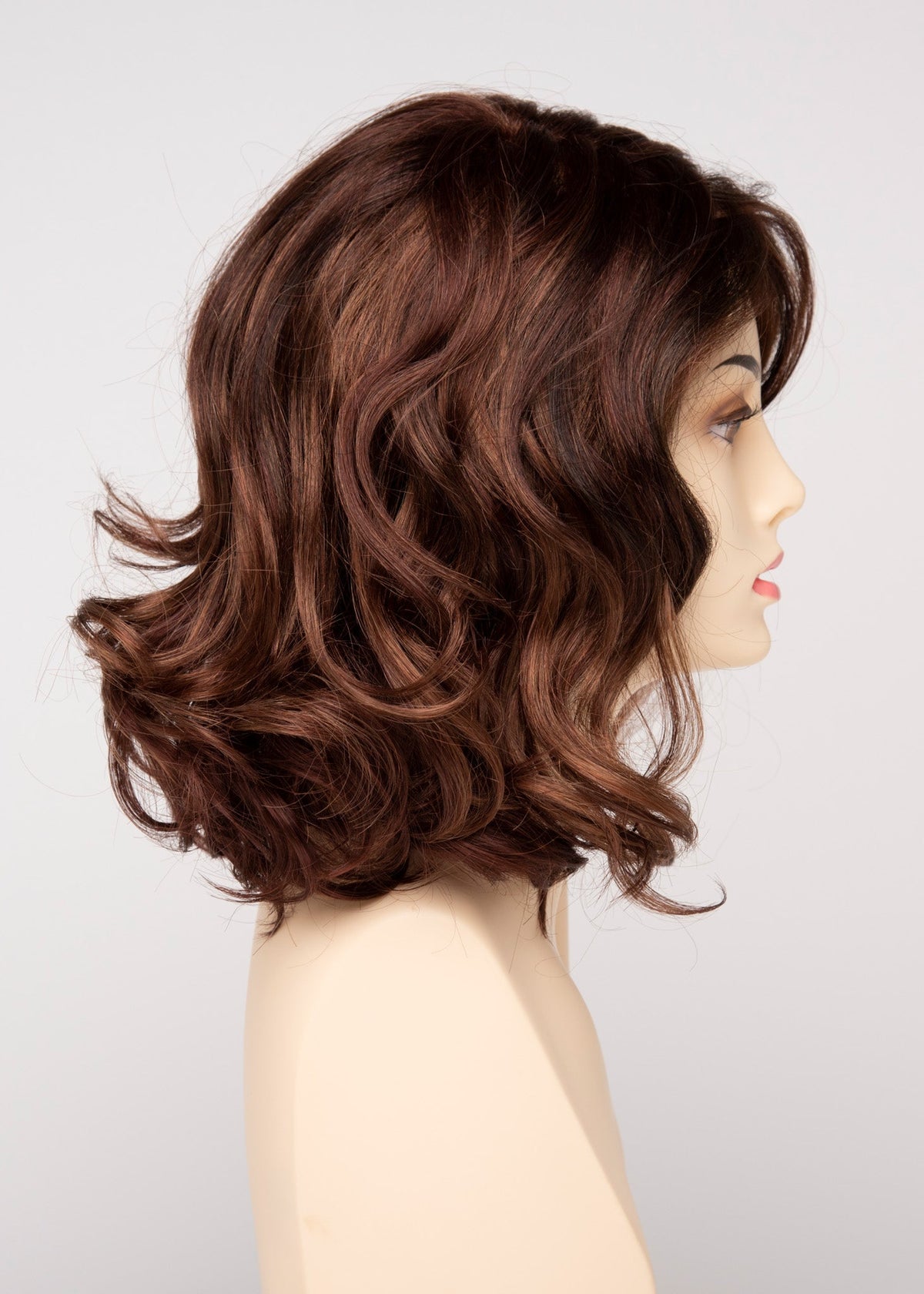 Brittaney | Envy | Lace Front Mono Top | Medium Layered Bob / Lob | Synthetic