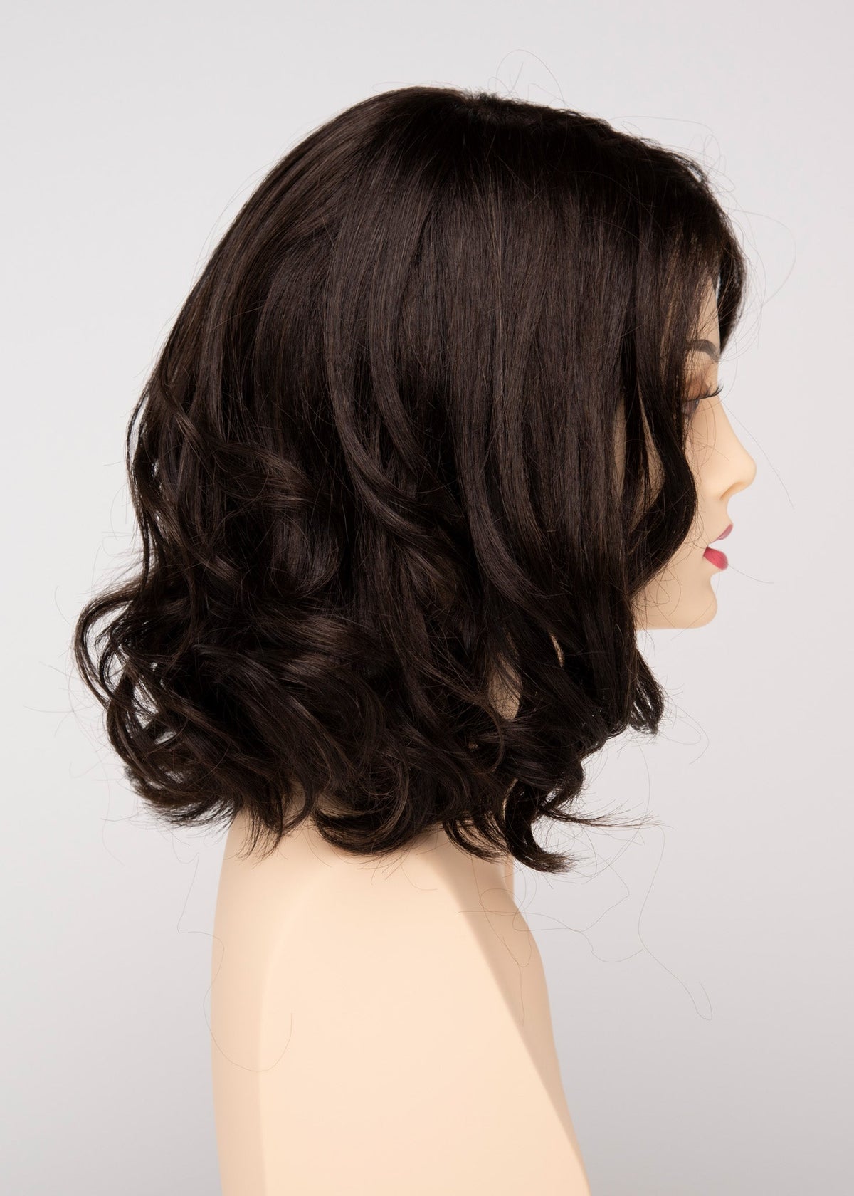Brittaney | Envy | Lace Front Mono Top | Medium Layered Bob / Lob | Synthetic