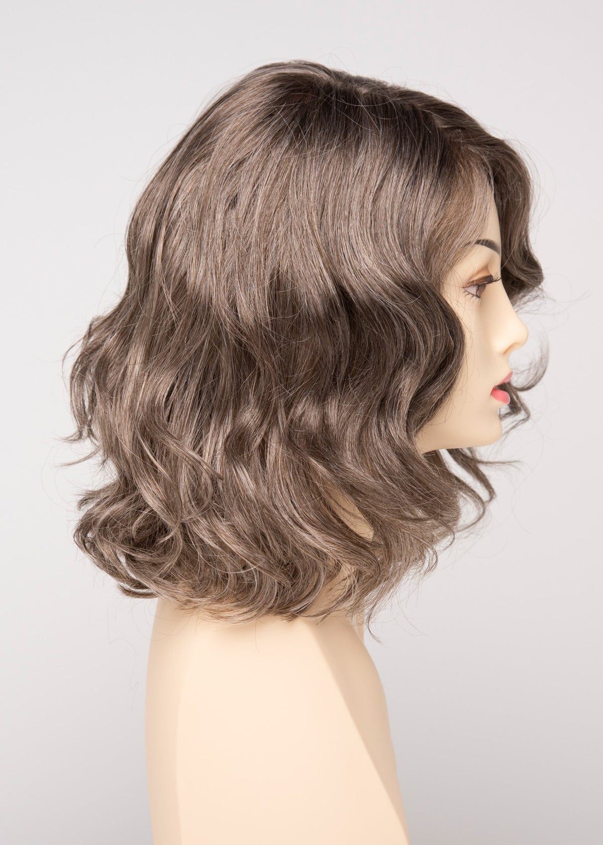 Brittaney | Envy | Lace Front Mono Top | Medium Layered Bob / Lob | Synthetic