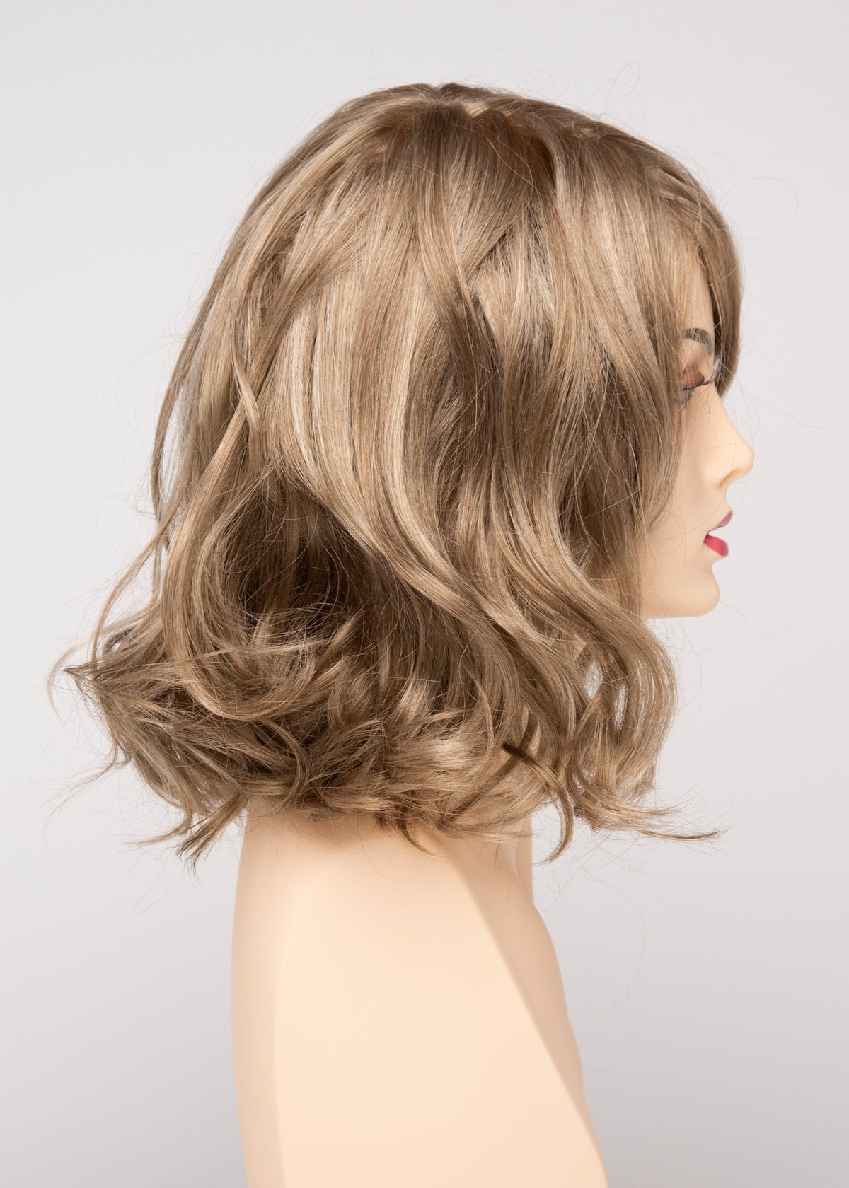 Brittaney | Envy | Lace Front Mono Top | Medium Layered Bob / Lob | Synthetic