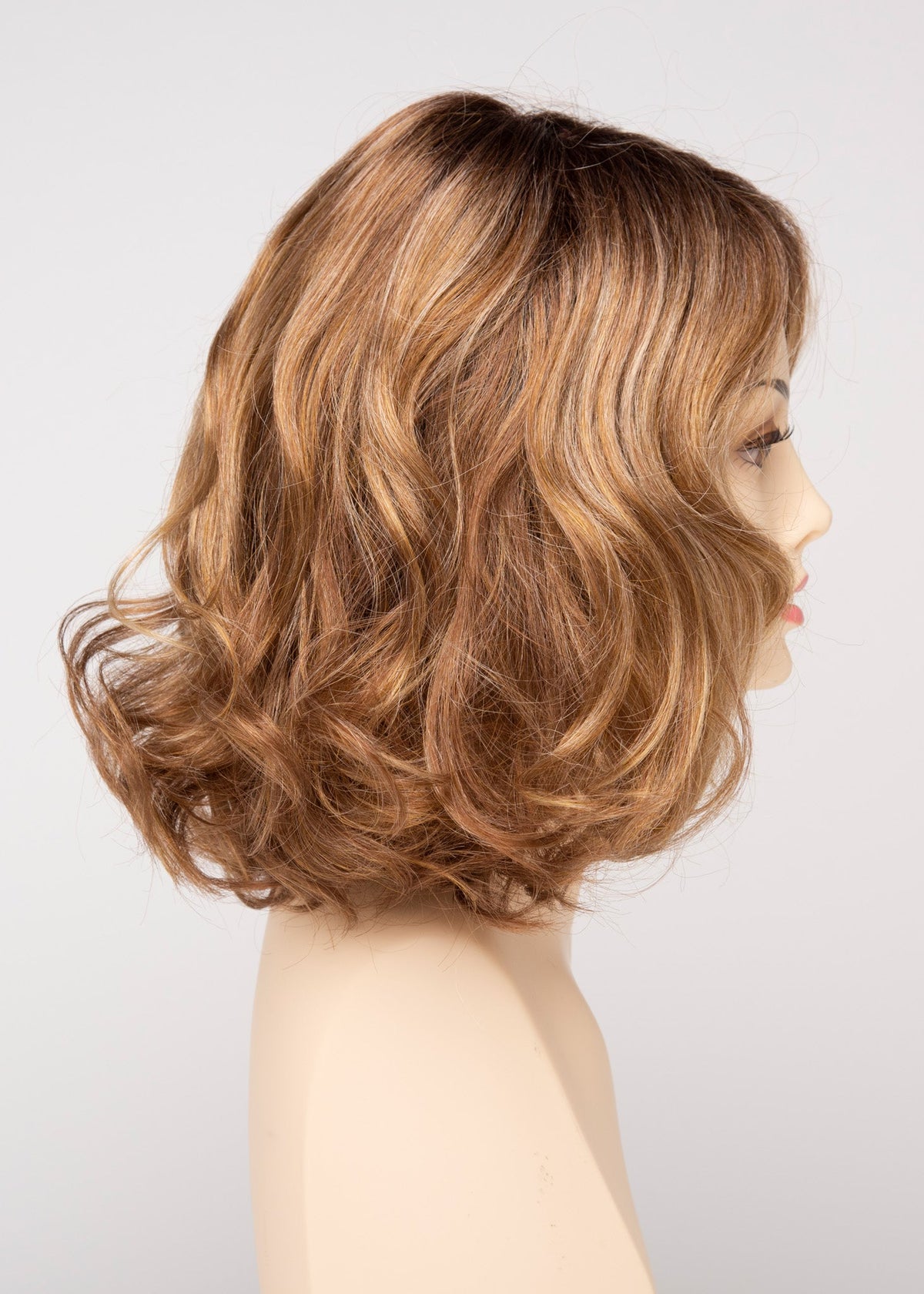 Brittaney | Envy | Lace Front Mono Top | Medium Layered Bob / Lob | Synthetic