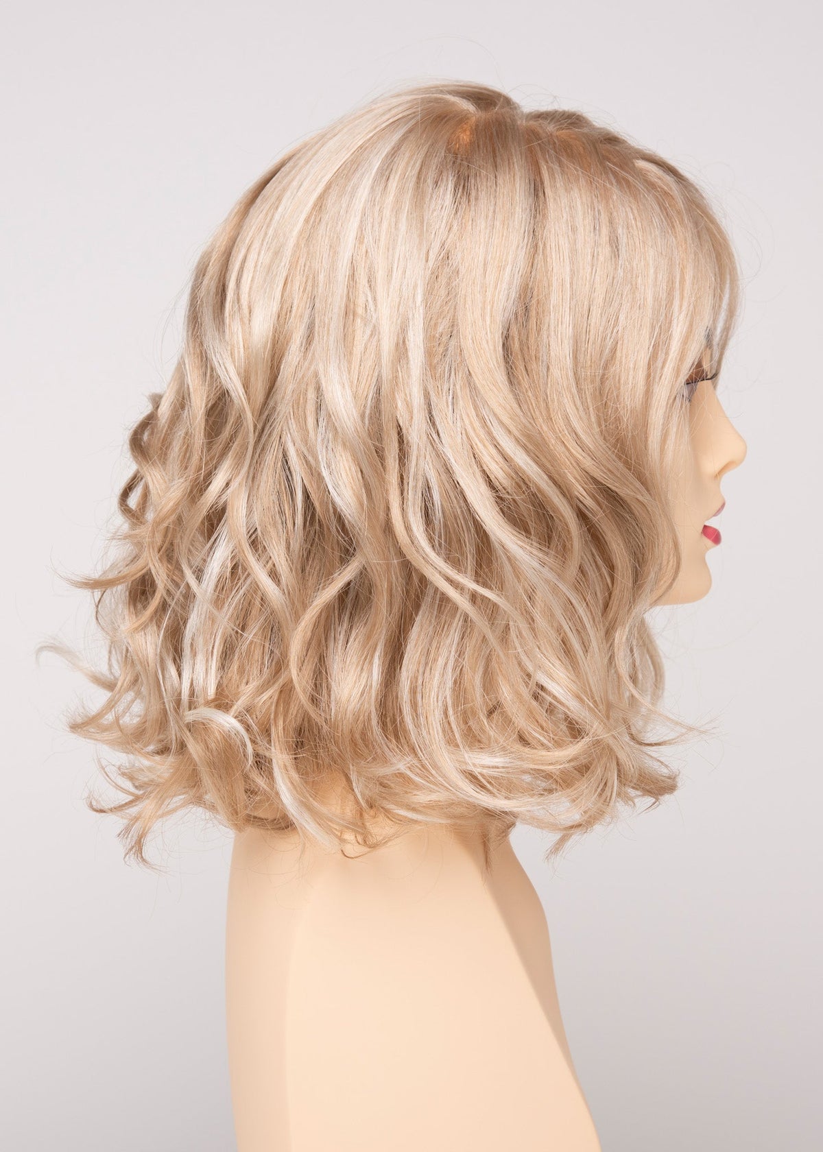 Brittaney | Envy | Lace Front Mono Top | Medium Layered Bob / Lob | Synthetic