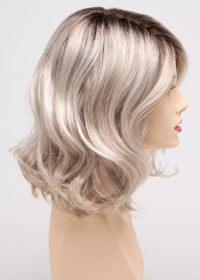 Brittaney | Envy | Lace Front Mono Top | Medium Layered Bob / Lob | Synthetic