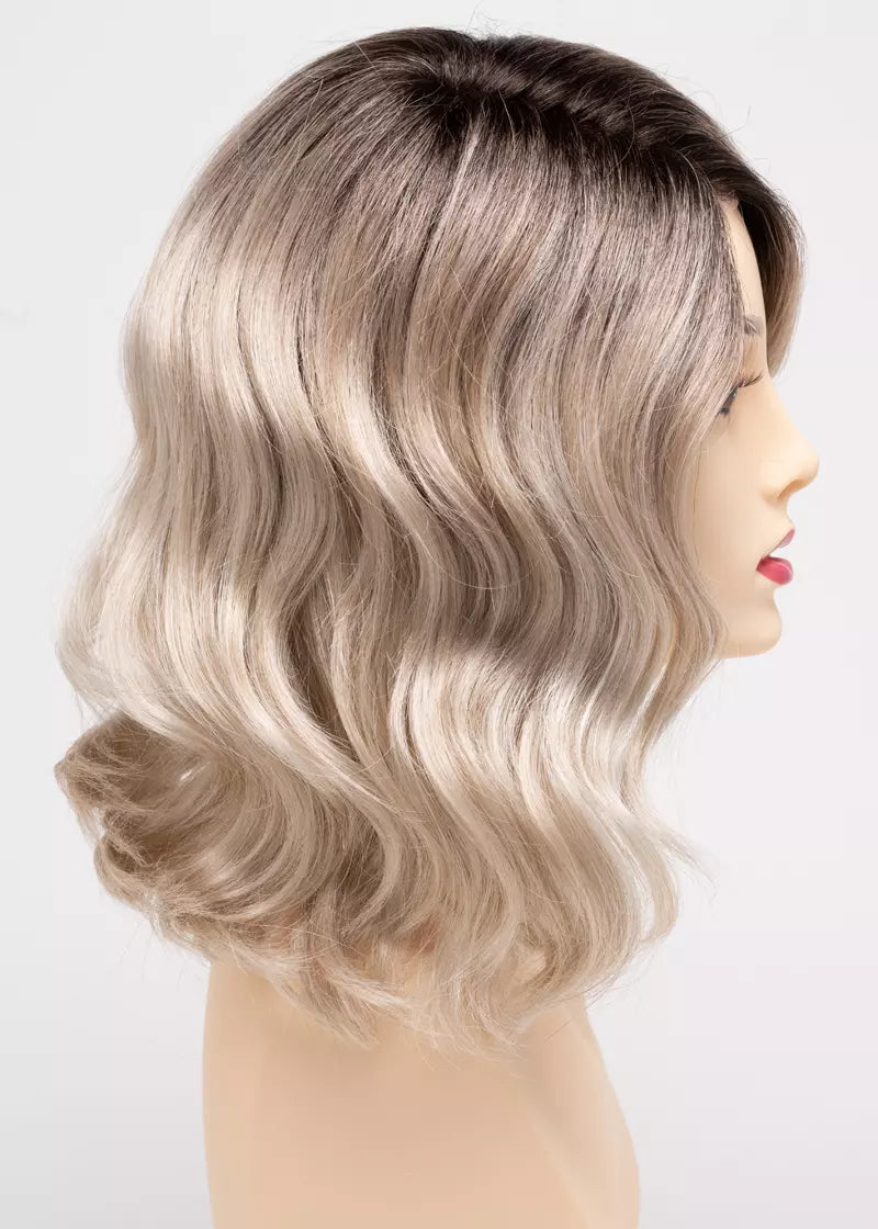 Brittaney | Envy | Lace Front Mono Top | Medium Layered Bob / Lob | Synthetic