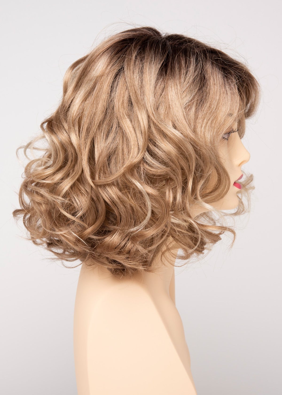Brittaney | Envy | Lace Front Mono Top | Medium Layered Bob / Lob | Synthetic