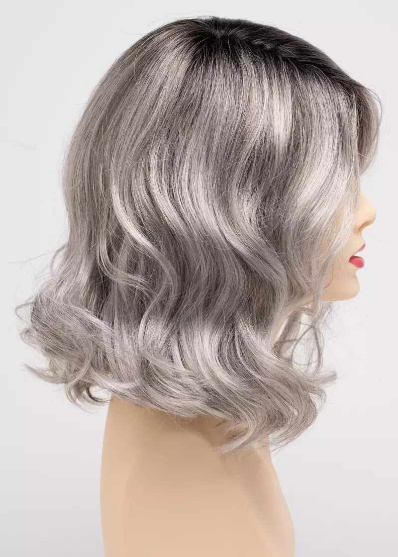 Brittaney | Envy | Lace Front Mono Top | Medium Layered Bob / Lob | Synthetic