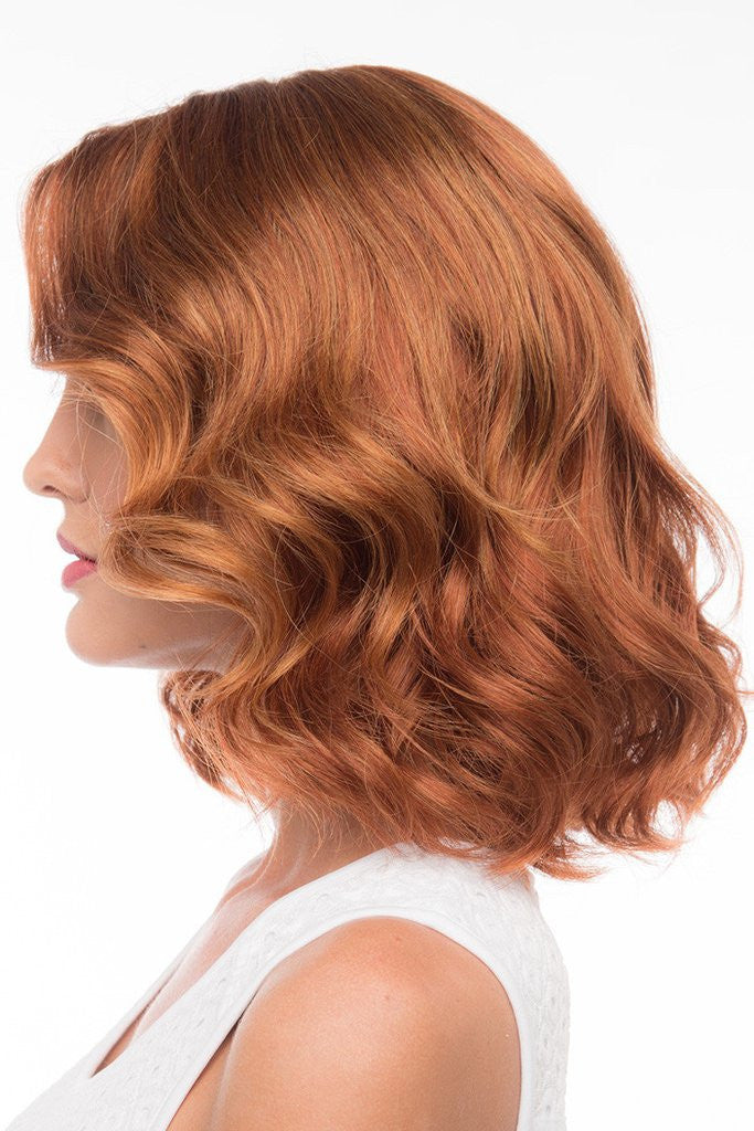 Brittaney | Envy | Lace Front Mono Top | Medium Layered Bob / Lob | Synthetic